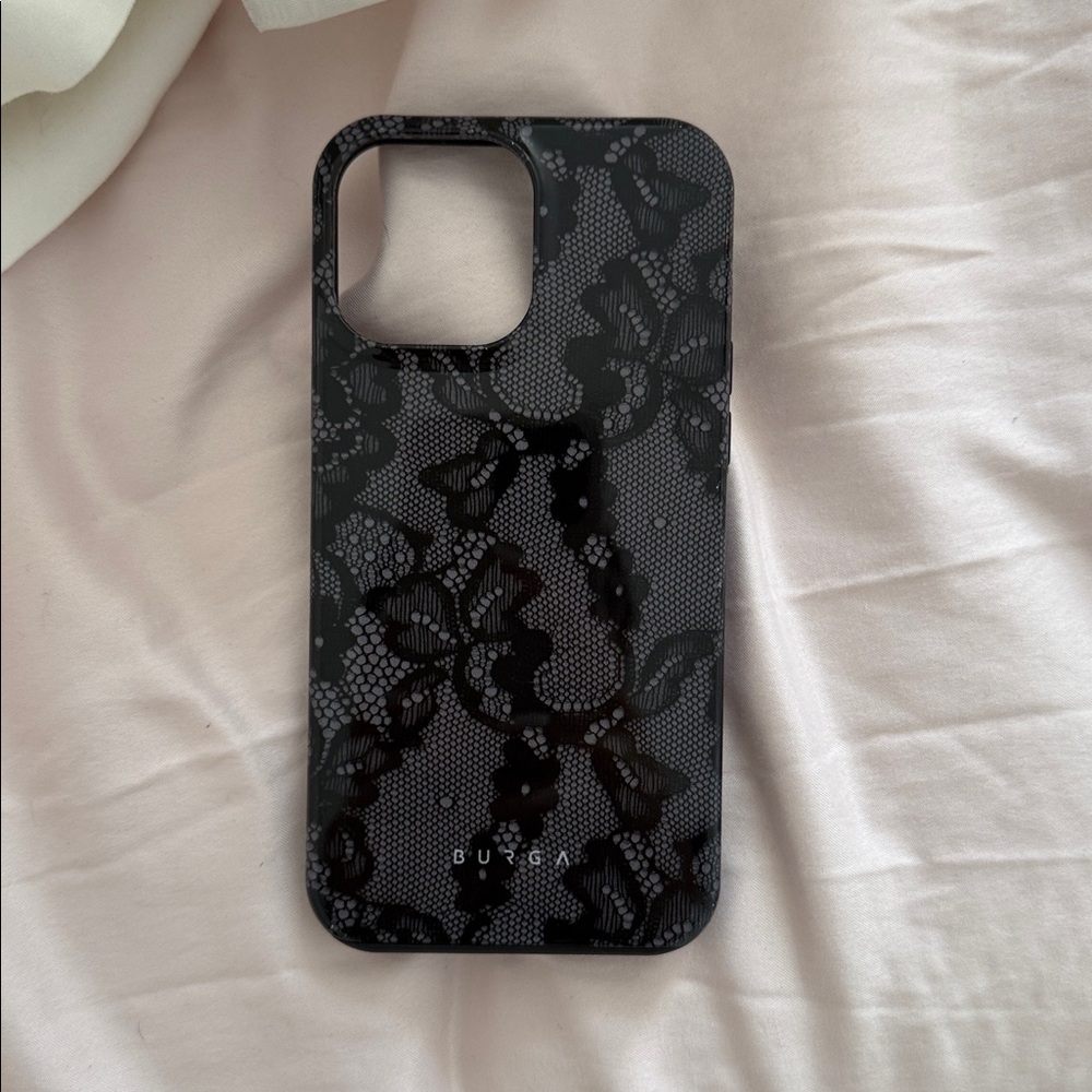 Burga Black Lace Phone Case
